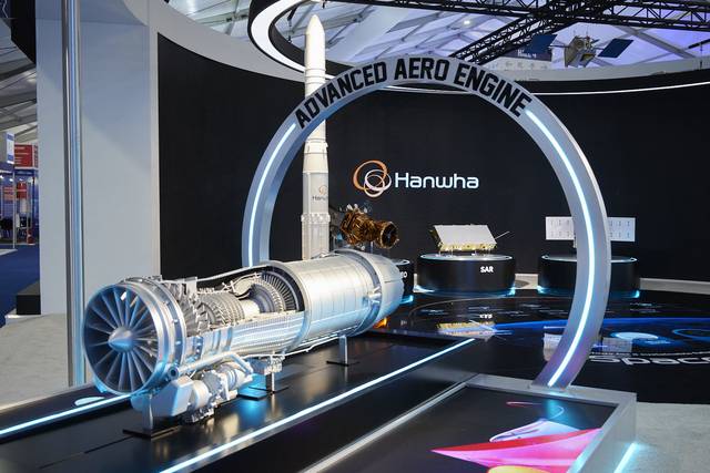 한화에어로스페이스의 첨단항공엔진 프로토타입. 한화에어로스페이스 제공