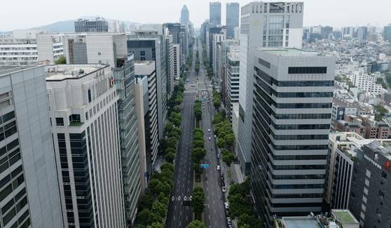 서울 강남구 테헤란로. 연합뉴스