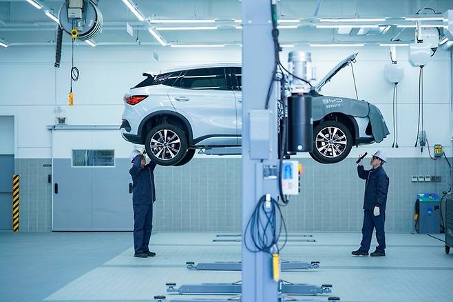 BYD 서비스 센터 [사진제공=BYD코리아]