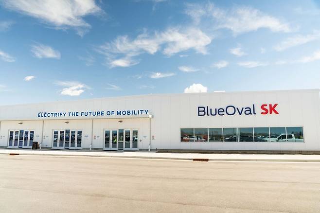 블루오벌SK 켄터키주 1공장 전경 <블루오벌SK>