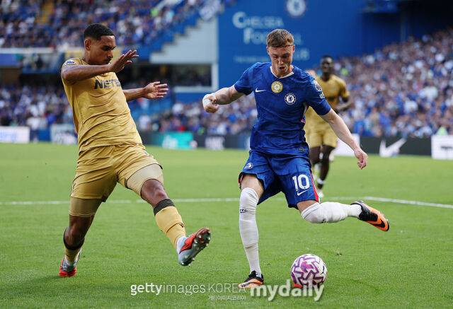 부진한 경기력을 보여준 콜 파머. /게티이미지코리아