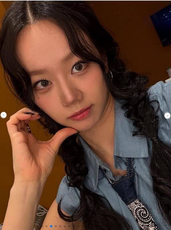 첫 팬미팅 투어를 성황리에 마친 혜리. /혜리 소셜미디어