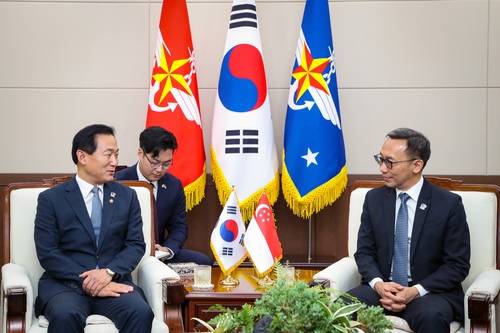 한·싱가포르 국방차관 회담 [국방일보 제공]