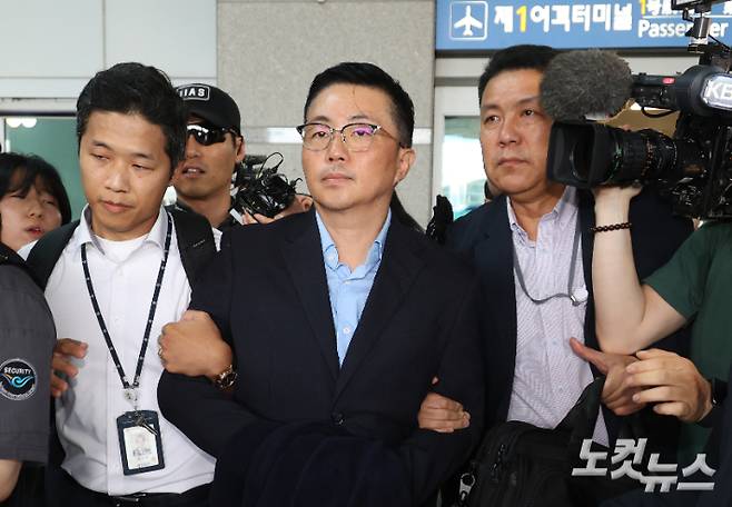 '김건희 집사' 김예성 씨. 영종도=박종민 기자
