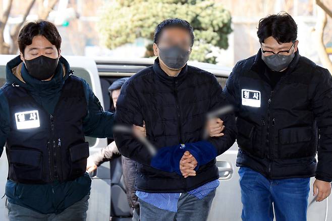 1월23일 전광훈 목사의 사랑제일교회 ‘특임 전도사’ 이형석씨가 폭동 가담 혐의로 체포됐다. ⓒ연합뉴스