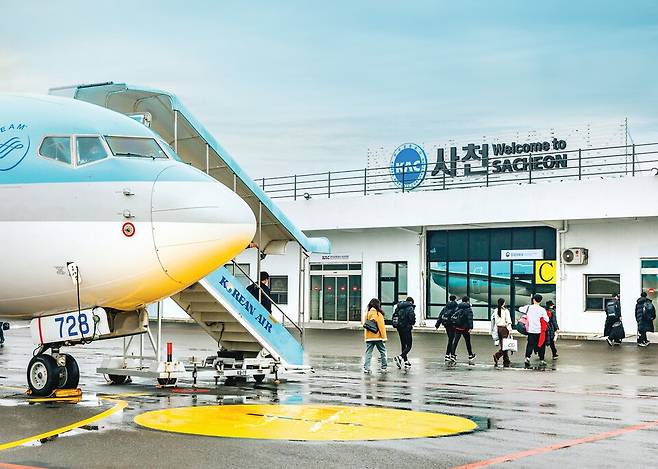 사천공항 전경 ⓒ사천시