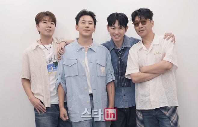 밴드 데이브레이크. 왼쪽부터 김장원, 이원석, 정유종, 김선일(사진=미스틱스토리)