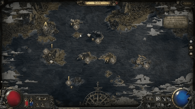 - 액트 4는 8개 지역(섬)으로 나뉜다&nbsp;