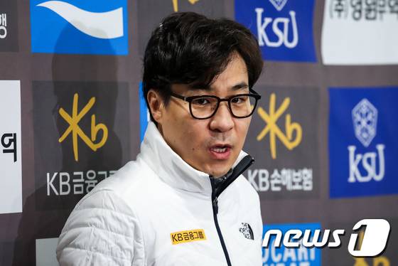 2018 평창 동계올림픽 때 쇼트트랙 한국 대표팀을 이끈 김선태 감독./뉴스1 ⓒ News1 유승관 기자