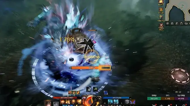 ▲ 두 번째 빙글빙글부터는 어글자를 따라오니 조심