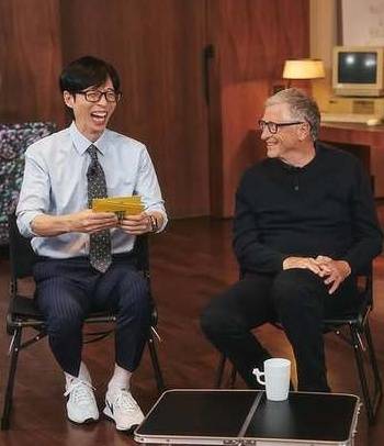 왼쪽부터 유재석, 빌 게이츠/‘유퀴즈’ 공식 계정