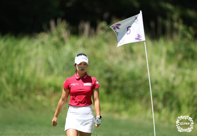 평균 버디 2위에 올라 있는 고지우. 사진 제공=KLPGA