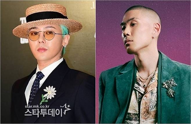 지드래곤, 빈스. 사진ㅣ스타투데이DB, 더블랙레이블