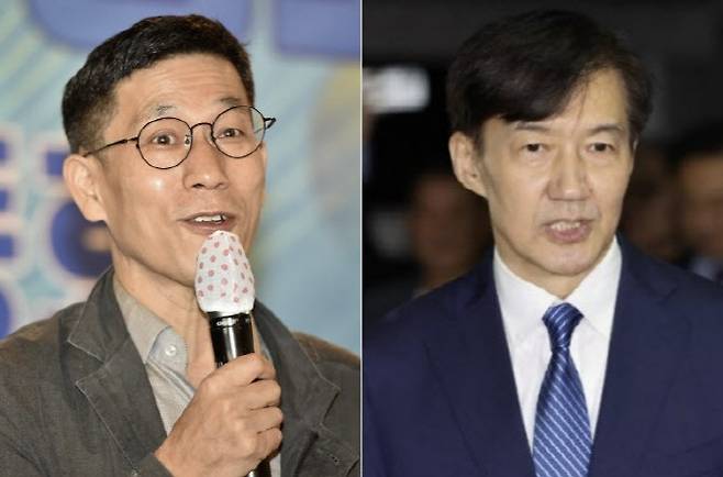 진중권 광운대 특임교수가 조국 전 대표의 광폭 행보에 대해 비판했다. (사진=뉴시스)