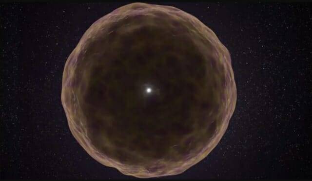 새로운 유형의 초신성 SN 2021yfj가 발견됐다. (사진= WM Keck Observatory/Adam Makarenko)