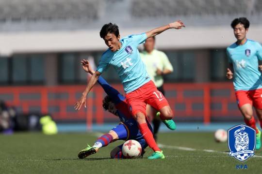 U-20대표 김진야 [사진=대한축구협회 제공]