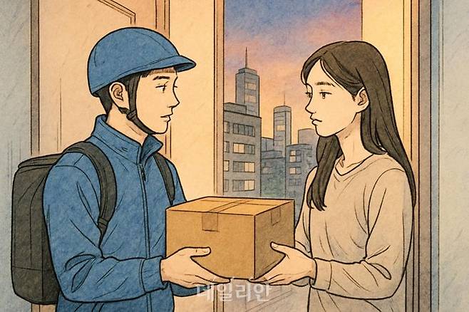 유통업계가 ‘퀵커머스(즉시 배송)’ 경쟁력 강화에 속도를 내고 있다.ⓒ데일리안 AI 이미지 삽화