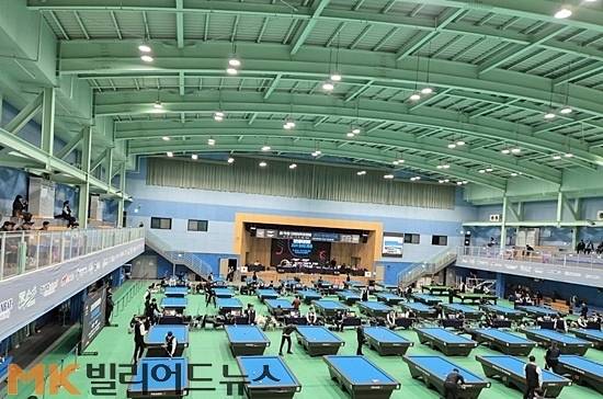 제106회 전국체육대회 당구종목 경기가 9월 30~10월 3일 부산시 기장군 기장체육관에서 열린다. 사진은 2024년 11월 강원도 양구에서 열린 제19회 대한체육회장배 전국당구대회 모습. (사진=MK빌리어드뉴스 DB)