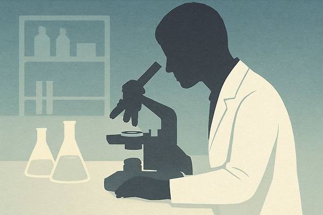 인공지능(AI) 챗봇 챗GPT가 그린 과학실험을 진행 중인 연구자의 모습. (사진=챗GPT) *재판매 및 DB 금지