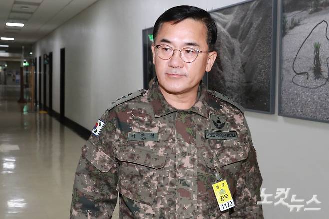 여인형 전 국군방첩사령관. 박종민 기자
