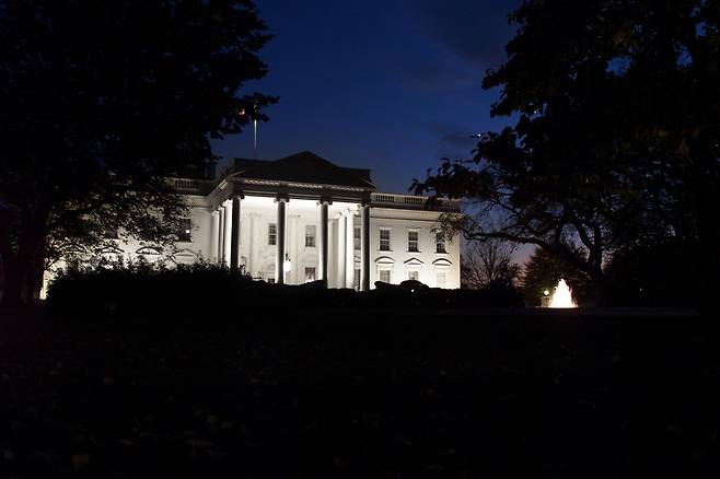 백악관 전경.  게티이미지코리아