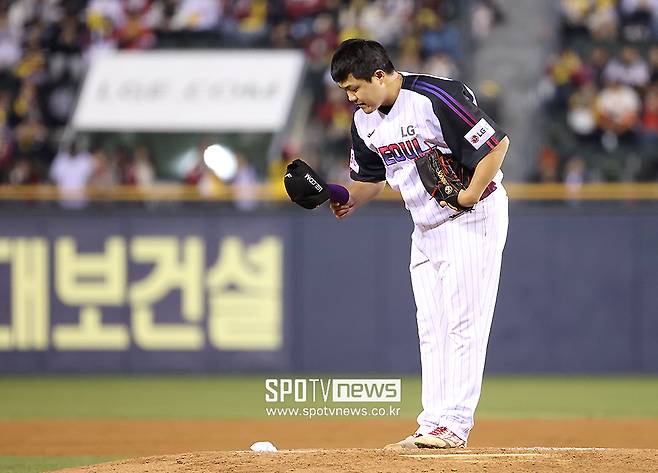 ▲ LG 장현식 ⓒ곽혜미 기자