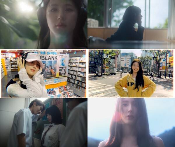 ▲ 아이들 미연이 텐블랭크 '포에버 이브' 뮤직비디오에 출연한 장면. 뮤직비디오 영상 캡처