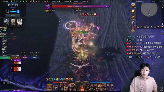 - 악마의 탑 기믹에 막힌 선두주자들 [출처: 쫀지 방송]