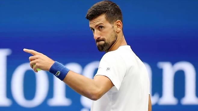 2025 US오픈에서 다시 그랜드슬램 남자단식 25회 우승에 도전하는 노박 조코비치. 사진/ATP 투어