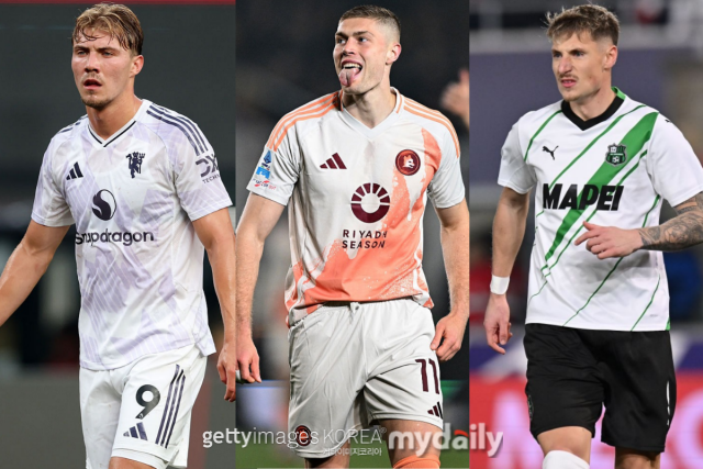 나폴리의 관심을 받고있는 호일룬, 도우비크, 피나몬티. /게티이미지코리아