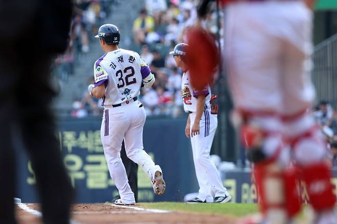 두산 베어스 외야수 김재환. /사진=두산 베어스 제공