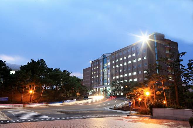 포항대학교 전경.