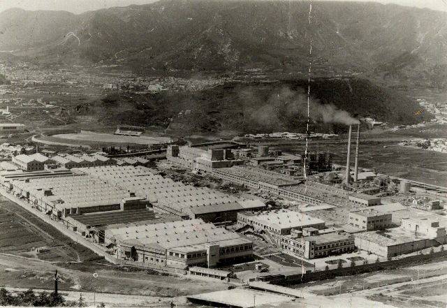 한일합섬 초창기 모습.
