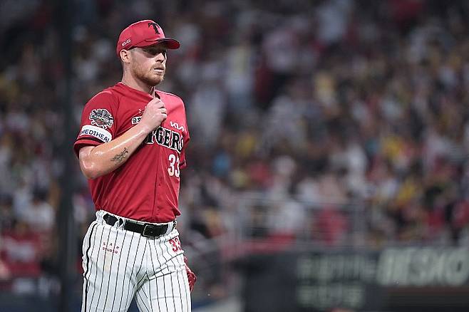 프로야구 KIA타이거즈 아담 올러. KIA구단 제공.