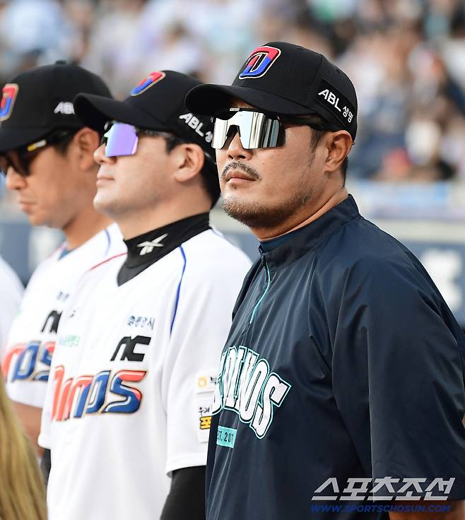 15일 창원NC파크에서 열린 NC와 한화와 경기. 경기 준비하는 NC 이호준 감독. 창원=송정헌 기자songs@sportschosun.com/2025.08.15/