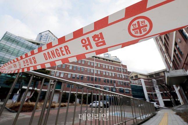 지난해 폐교가 결정된 서울시 한 고등학교 모습. ⓒ뉴시스