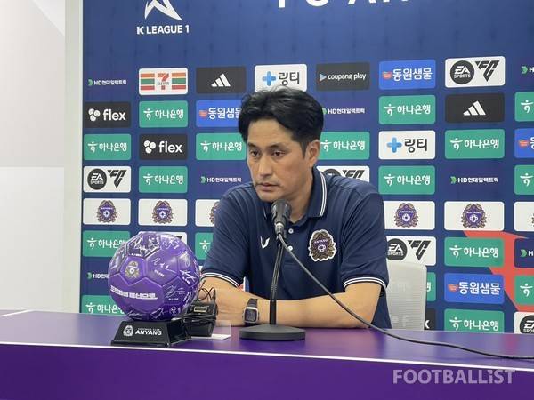 유병훈 FC안양 감독. 김희준 기자