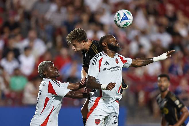 LAFC와 댈러스의 경기 장면. 사진=게티이미지/AFP 연합뉴스
