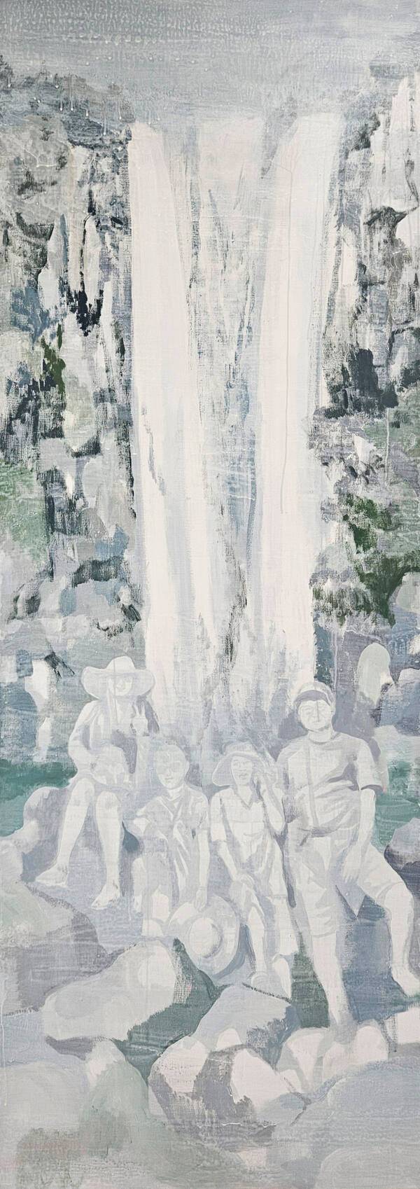 이명진 作 ‘Moonlight-Waterfalls’. 아트센터 화이트블럭 제공