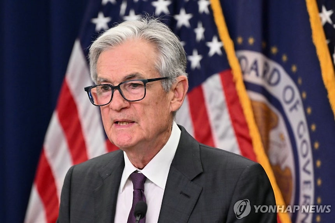 제롬 파월 미 연방준비제도(Fed·연준) 의장<AFP 연합뉴스>
