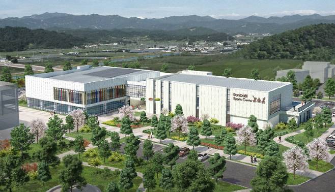 부여 반다비 국민체육센터 조감도. /충남교육청 제공