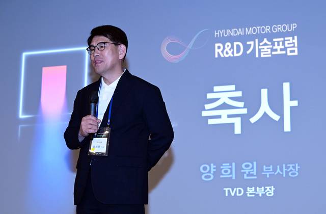 2025 오토모티브 뉴스 올스타 어워즈 ‘제품개발 부문’을 수상한 양희원 현대차?기아 R&D본부장(사장). 현대차그룹 제공