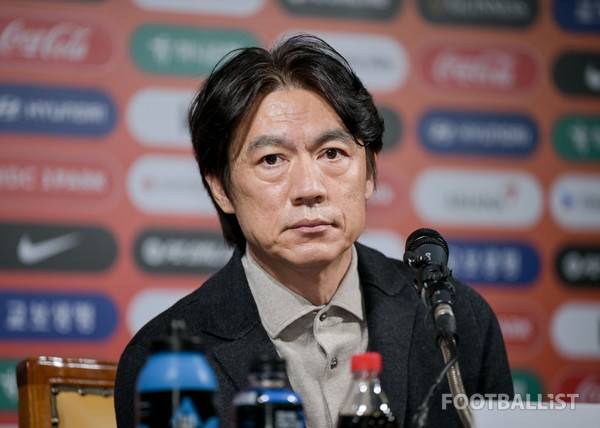 홍명보 남자 축구대표팀 감독. 서형권 기자