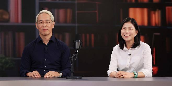리처드 장 스트랫마인즈 대표(왼쪽)와 서머 킴 파트너. 한주형 기자