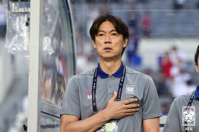 한국 축구 대표팀 홍명보 감독. 사진=대한축구협회
