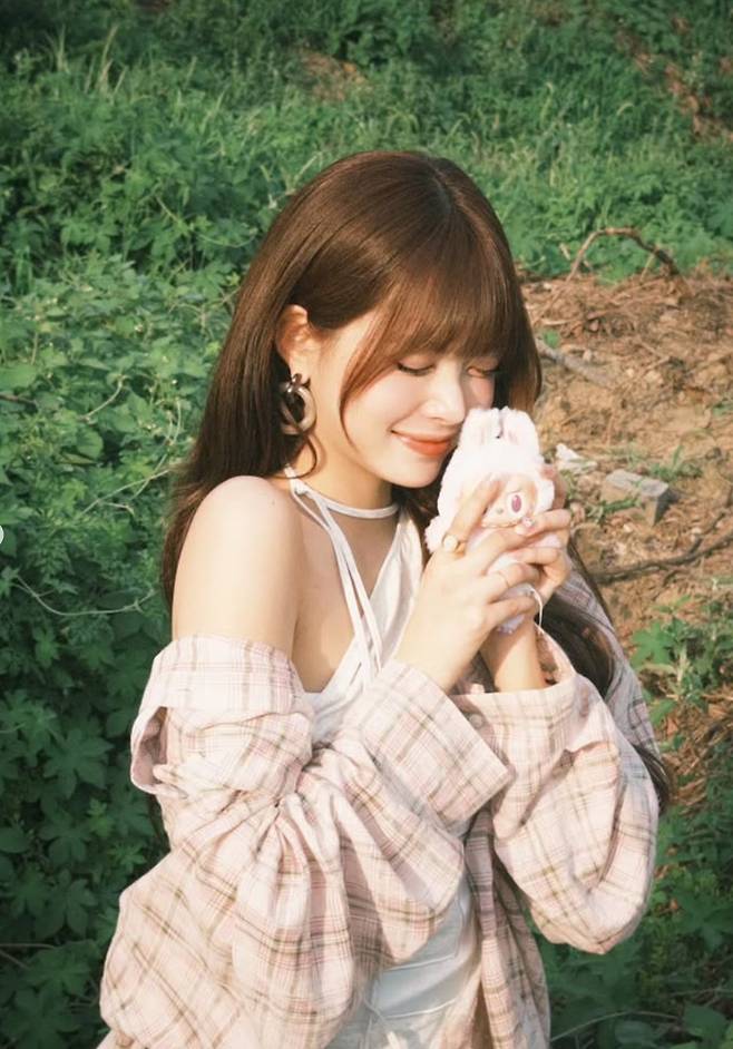 르세라핌 홍은채 소셜미디어