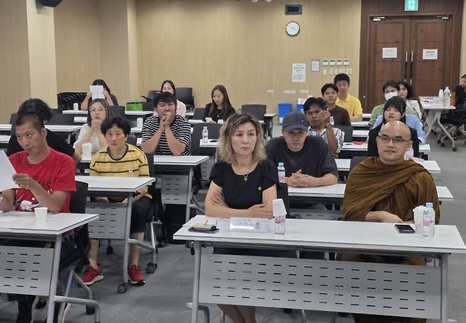지난 23일 열린 미얀마의 봄, 서울의 연대 간담회