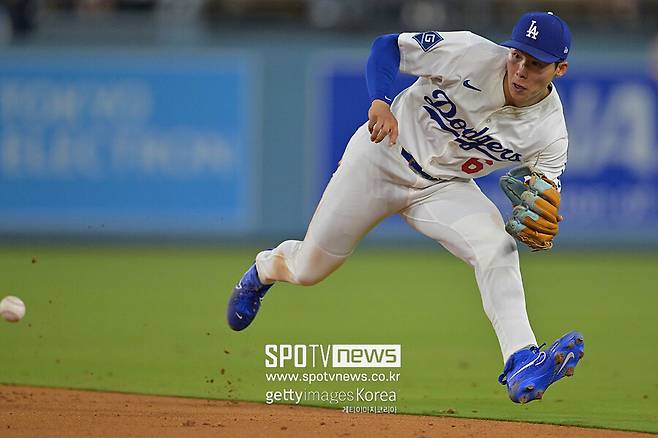 ▲ 한때 모의투표에서 2위까지 올라갔던 김혜성은 한국인 선수 최초 신인상 TOP2 진입은 어려워졌다