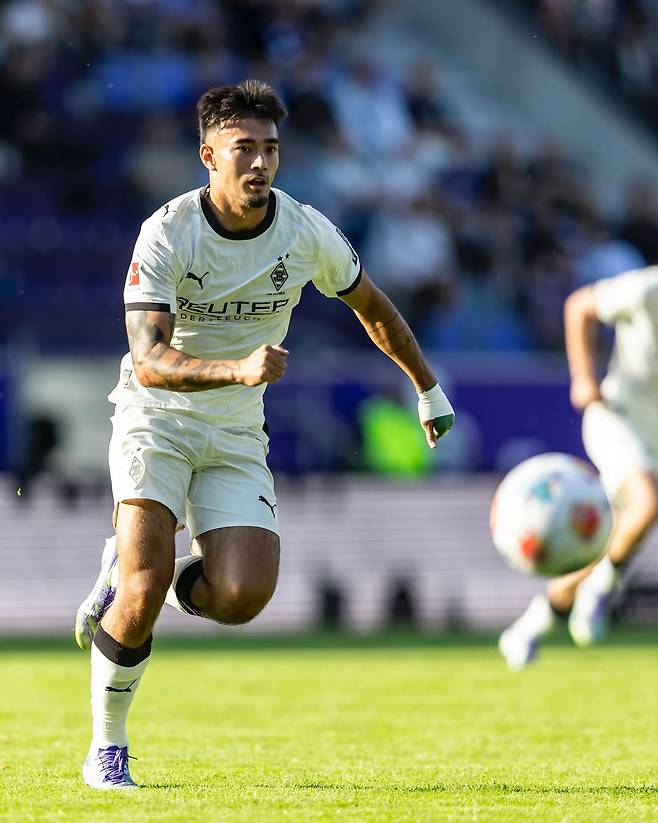 보루시아 묀헨글라트바흐 소속의 옌스 카스트로프. /사진=카스트로프 SNS 캡처