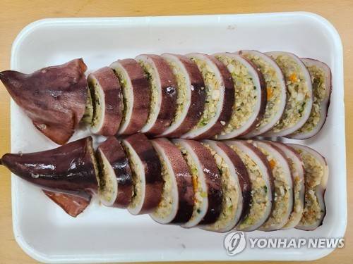 오징어순대 [연합뉴스 자료사진]